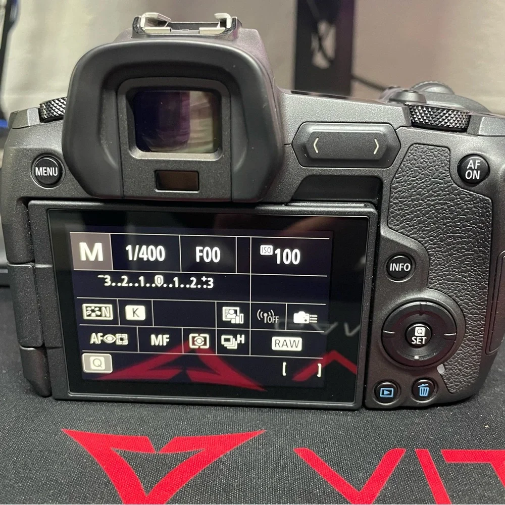 Canon Black Digital Camera with Advanced LCD Display